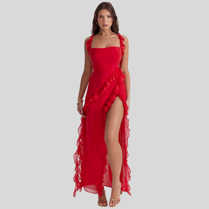 Damen Ärmelloses Maxikleid | Sommer