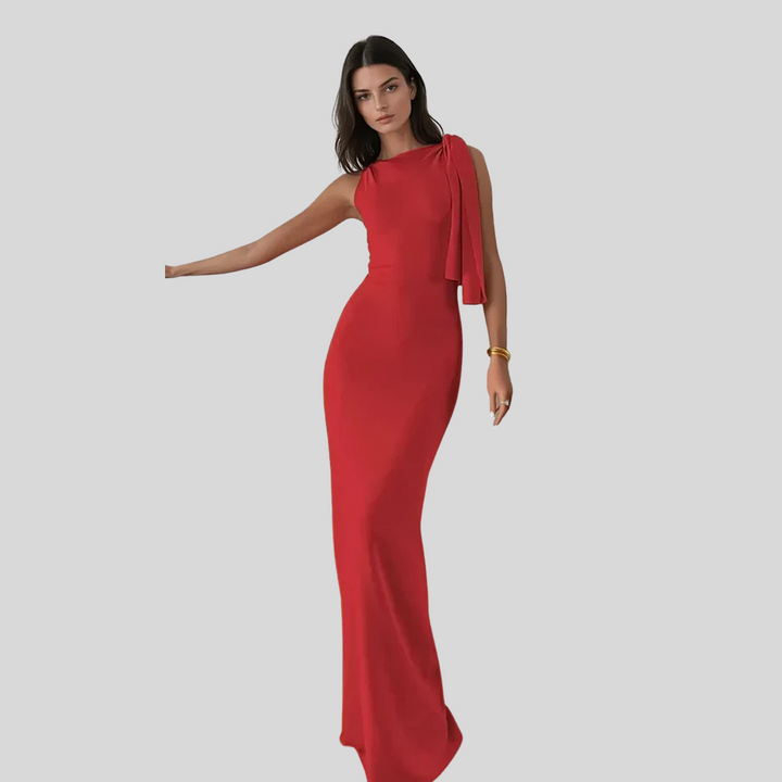 Stilvolles Asymmetrisches Kleid | Maxi
