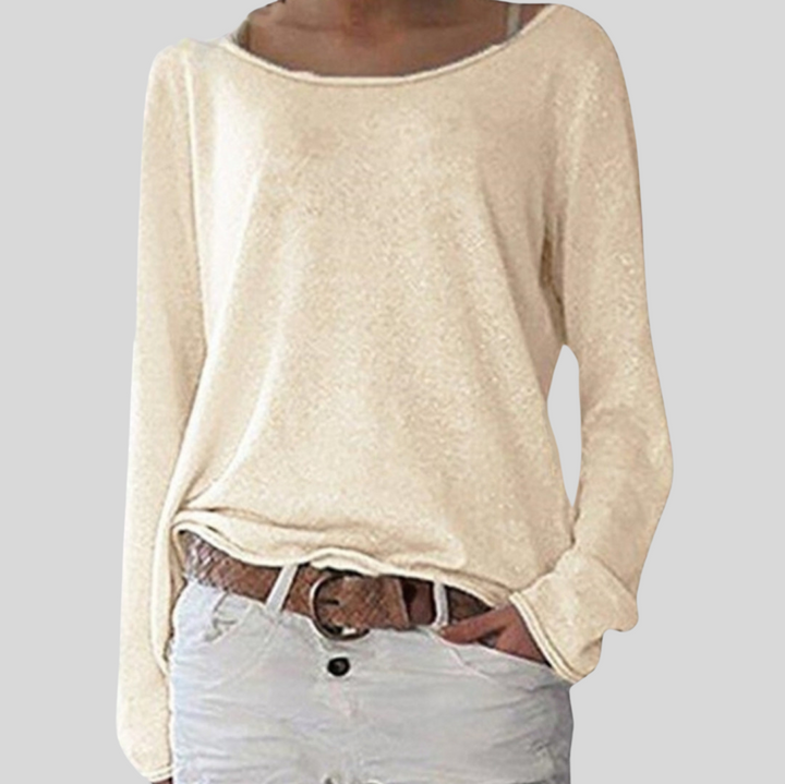 Eleganter Sommerpullover | Rundhals