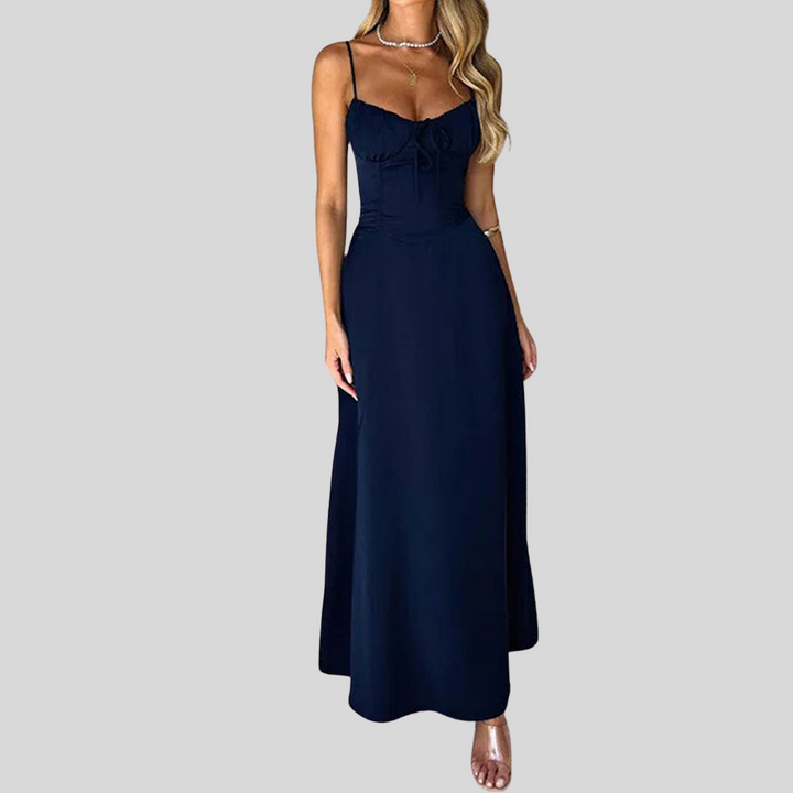 Elegantes Ärmelloses Maxikleid | Sommer