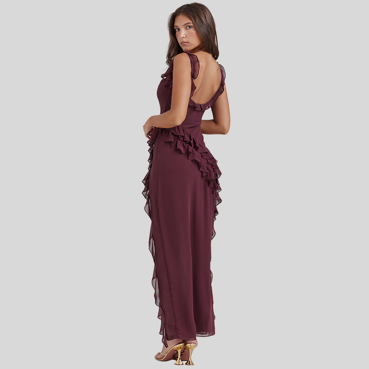 Damen Ärmelloses Maxikleid | Sommer