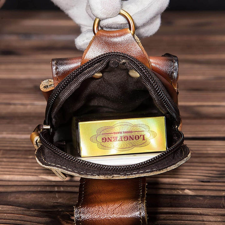 Herren Jahrgang Bauchtasche | kleine