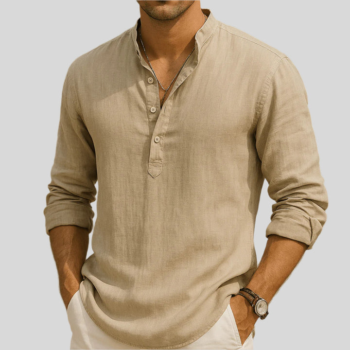 Philipp | Herren Elegantes Sommerhemd | Langarm