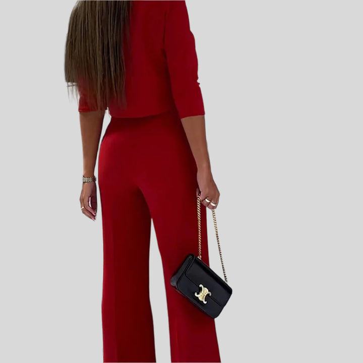 Nadya | Damen Twin Set | Elegant