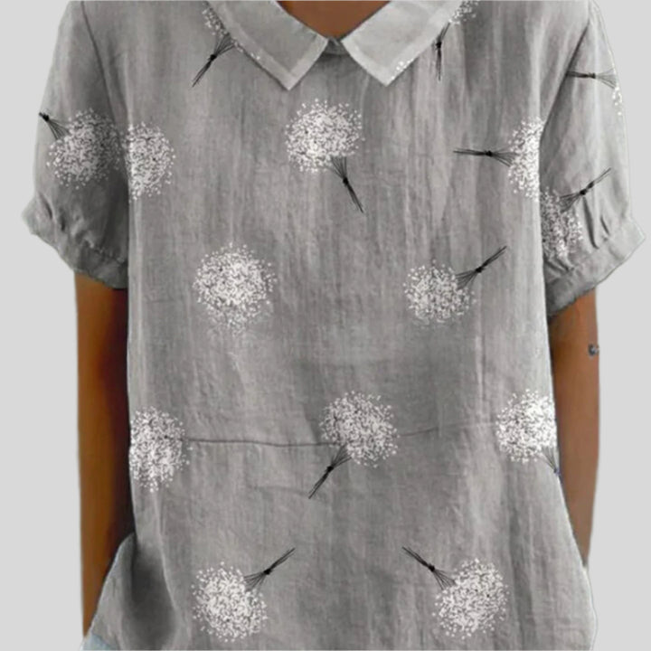 Elegante Blumen Bluse | Sommer