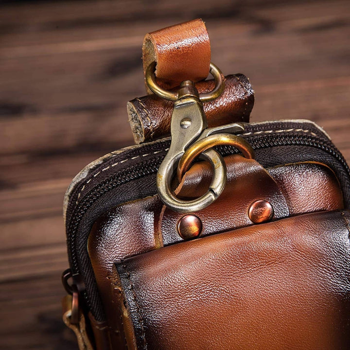 Herren Jahrgang Bauchtasche | kleine