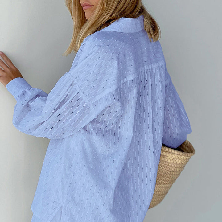 Elegantes Hemd-und-Shorts-Set | Leichtgewichtig