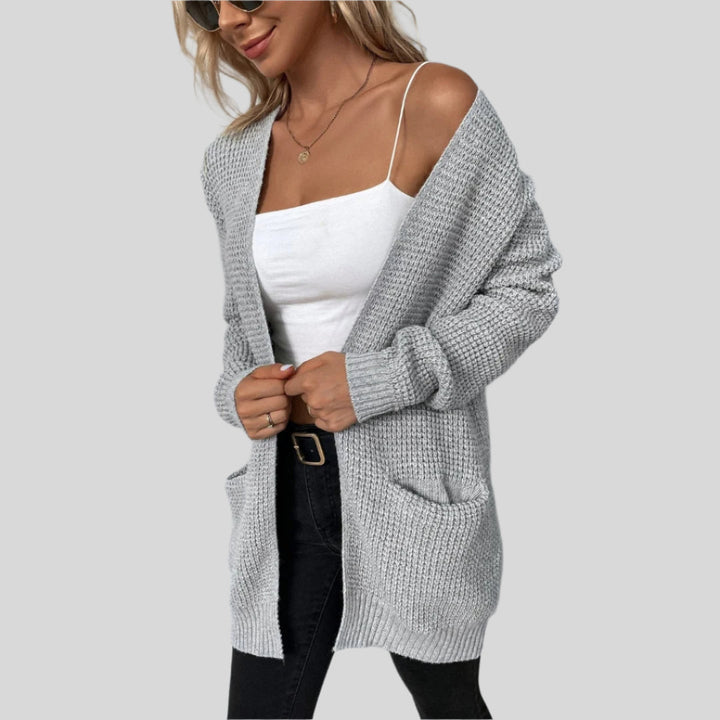 Warm Strickjacke | Übergroß