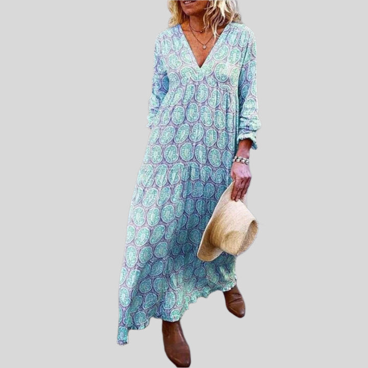Wrenna | Damen Elegantes Sommerkleid | Maxi