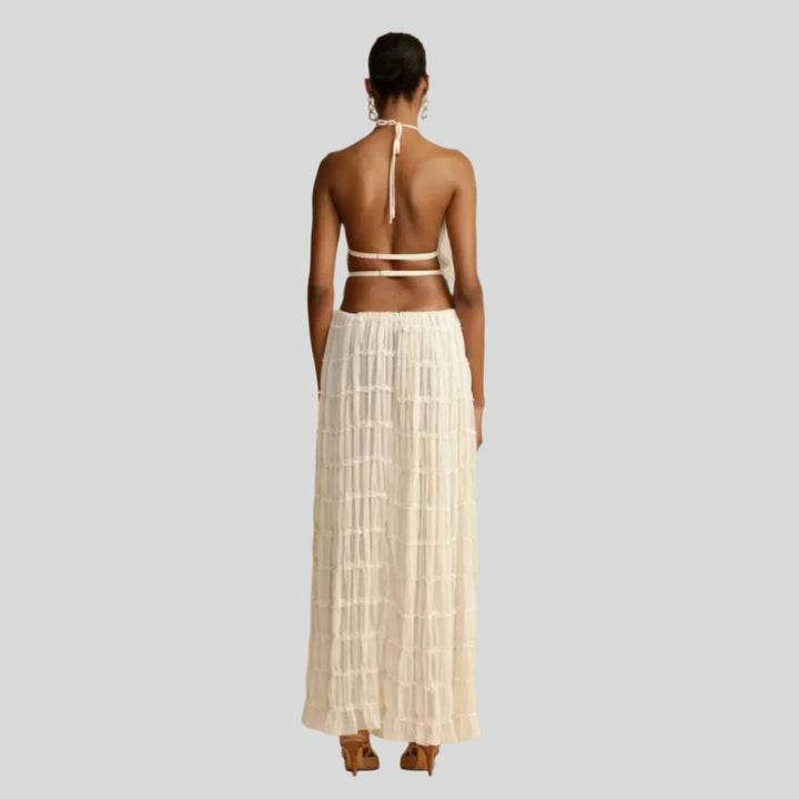 Ysella | Damen Leichtes Zweiteiliges Set | Elegant
