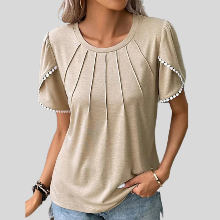 Sommer Bluse | Kurzarm