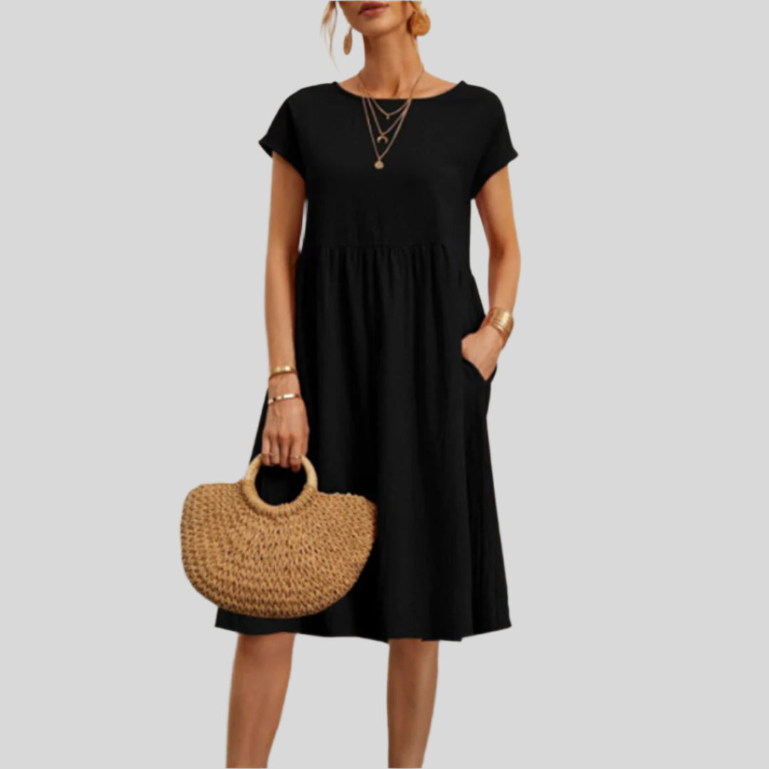 Quinn | Damen Elegantes Sommerkleid | Midi