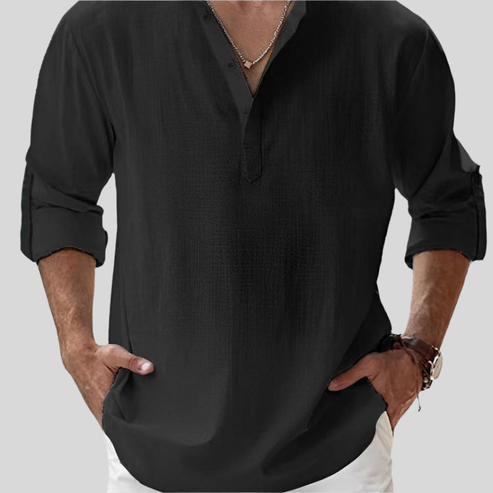 Philipp | Herren Elegantes Sommerhemd | Langarm