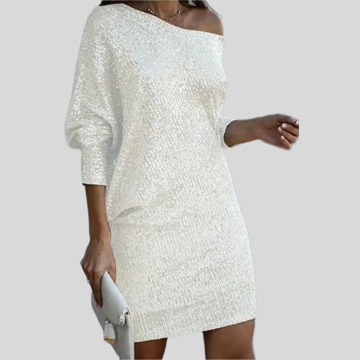 Chloe | Damen Elegant Eine Schulter Kleid | Mini