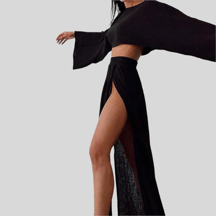 Alexia | Damen Elegantes Zweiteiliges Set | Sommer