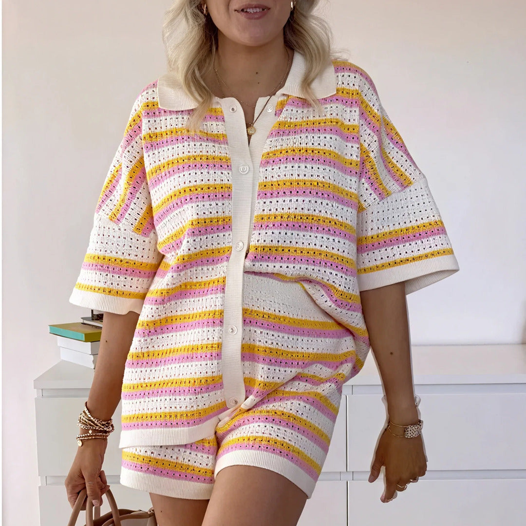 Stilvolles Sommer-Set | Kurze Ärmel