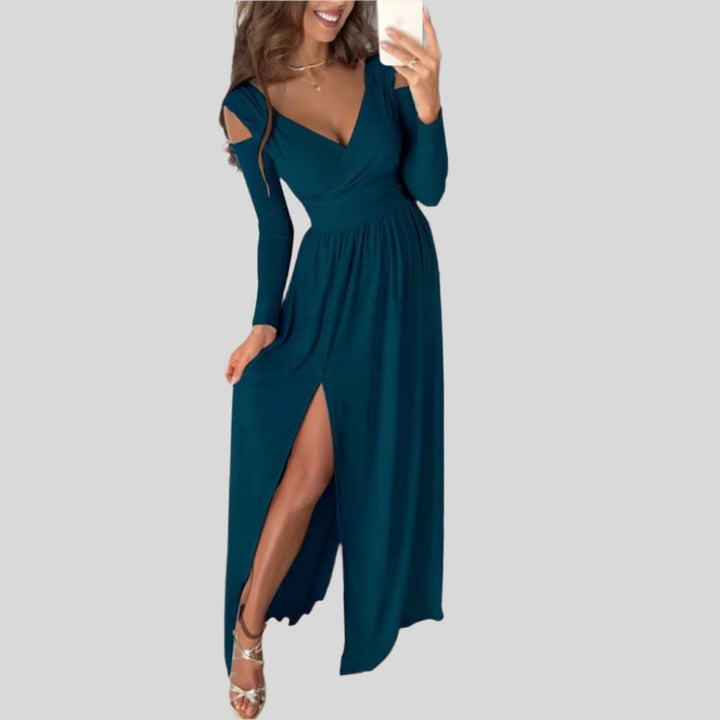 Elegantes Abendkleid | Langarm