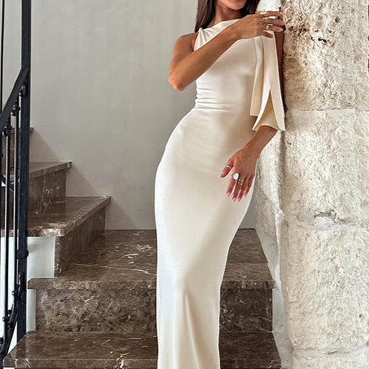 Stilvolles Asymmetrisches Kleid | Maxi