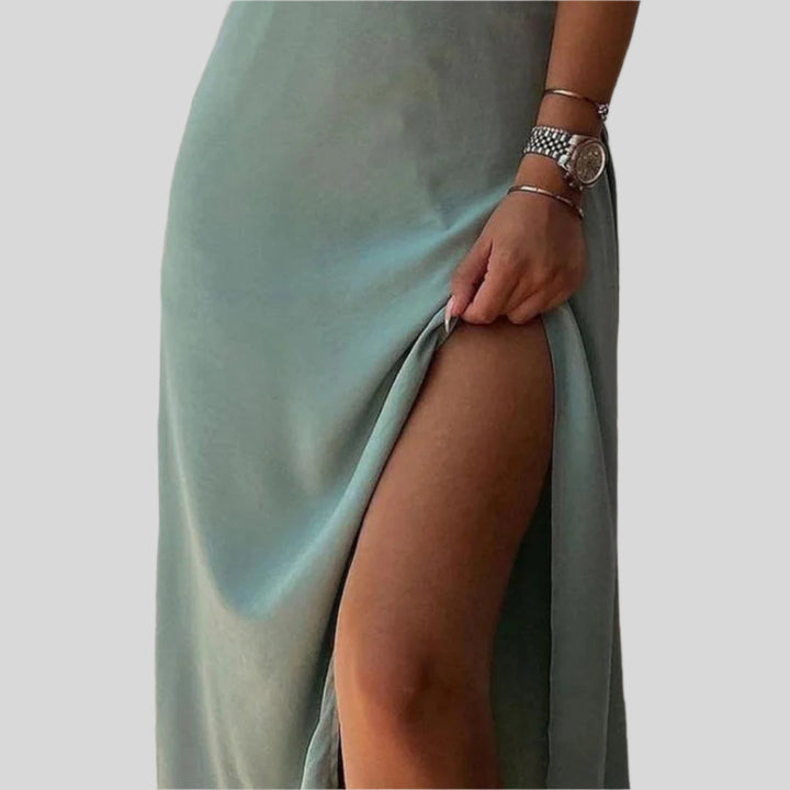 Ärmelloses Abendkleid | Maxi