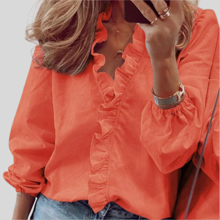 Elegante Bluse | Langärmelig
