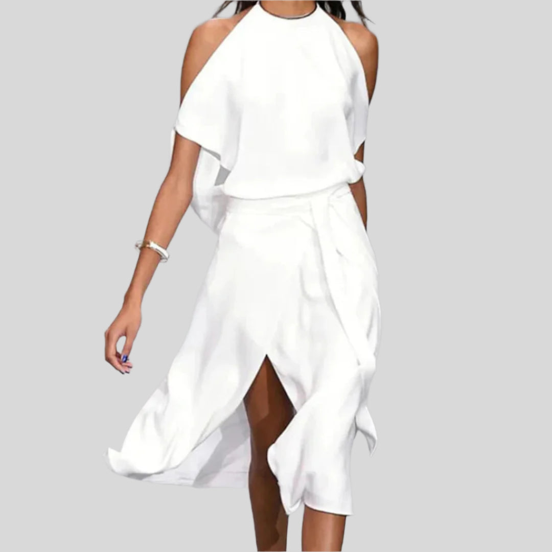 Sommerkleid Mit Neckholder | Elegant