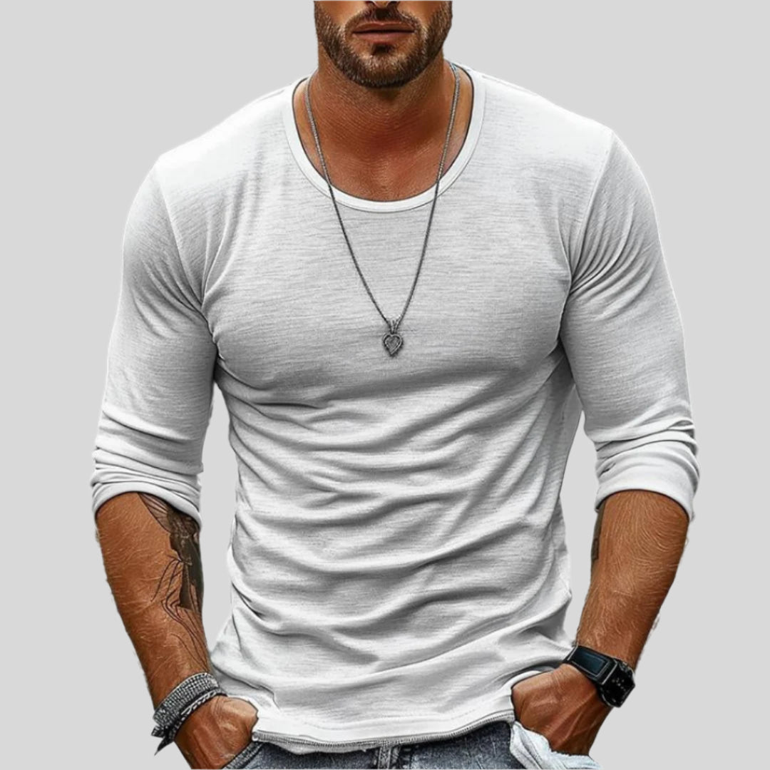 Yigit | Herren Langarm T Hemd | Stilvoll