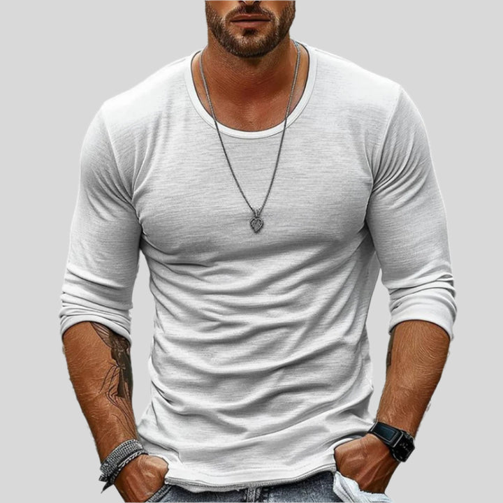 Yigit | Herren Langarm T Hemd | Stilvoll