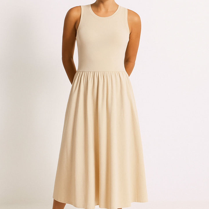 Elegantes Sommerkleid | Ärmellos