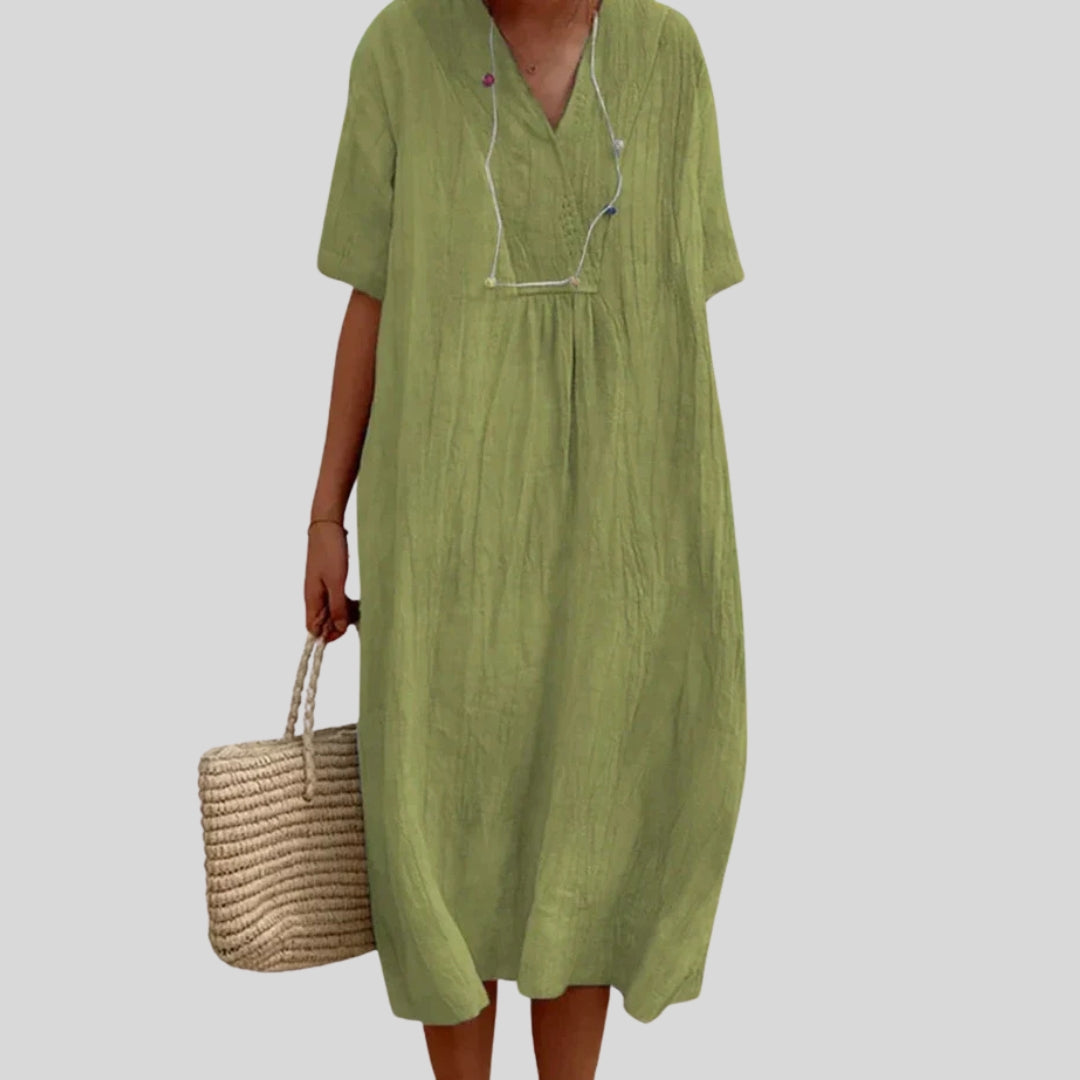 Elegantes Sommerkleid | Midi