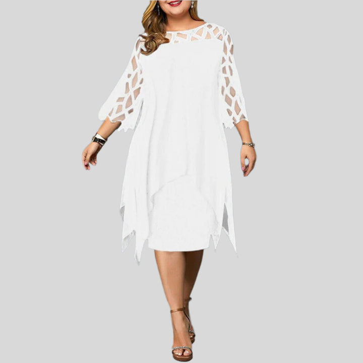 Henriette | Damen Elegantes Midi Kleid | Sommer