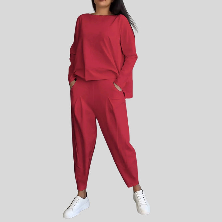 Paule | Damen Elegante Setz | Schlanke Passform