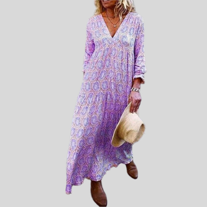 Wrenna | Damen Elegantes Sommerkleid | Maxi
