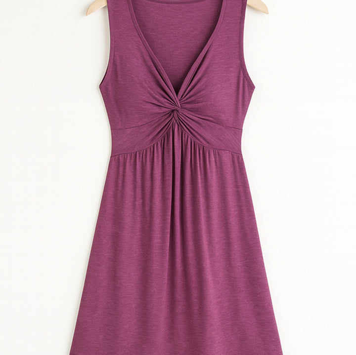 Elegantes Ärmelloses Sommerkleid | Mini
