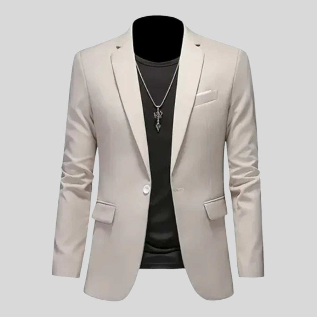 Campbell | Herren Klassischer Formeller Blazer | Langarm