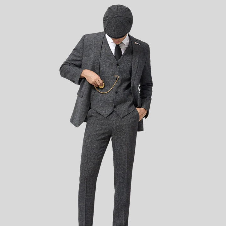 Werner | Herren Stilvolles 3-teiliges Anzug-Set | Elegant