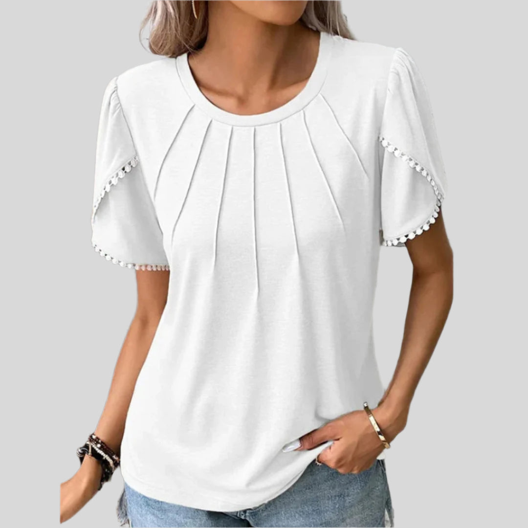 Sommer Bluse | Kurzarm