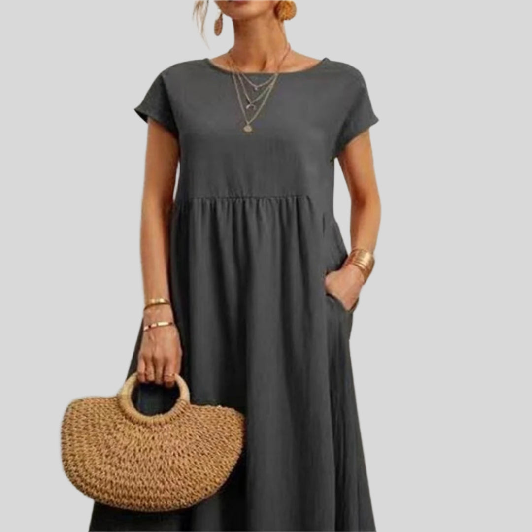 Michaela | Damen Stylisches Sommerkleid | Maxi