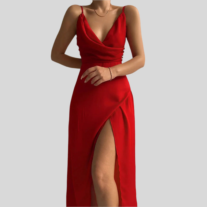 Elegantes Abendkleid | Ärmellos