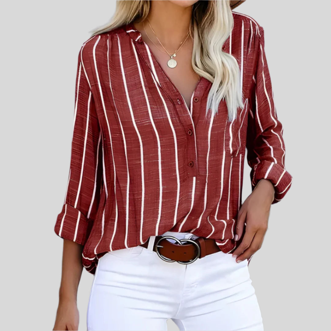 Lässige Bluse | Langarm