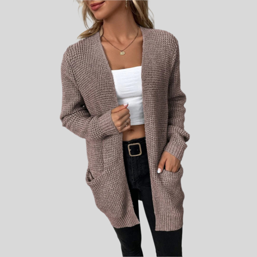 Warm Strickjacke | Übergroß