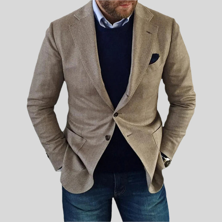 Theodor | Herren Eleganter Blazer mit Taschen | Lässig