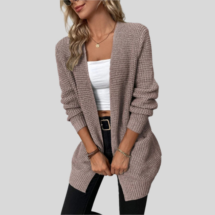 Warm Strickjacke | Übergroß