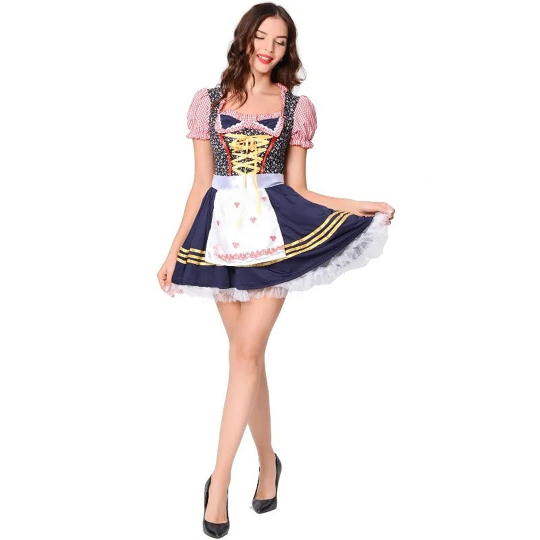 Damen Oktoberfest-Trachten-Dirndl | Mini