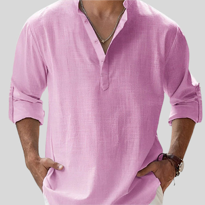 Philipp | Herren Elegantes Sommerhemd | Langarm