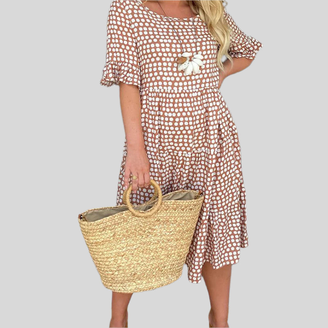 Elegantes Sommerkleid | Midi