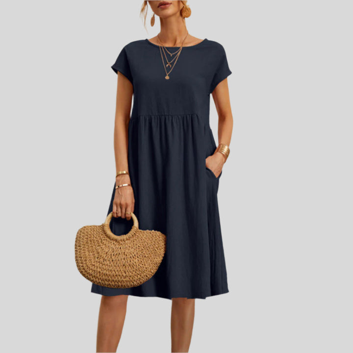 Quinn | Damen Elegantes Sommerkleid | Midi