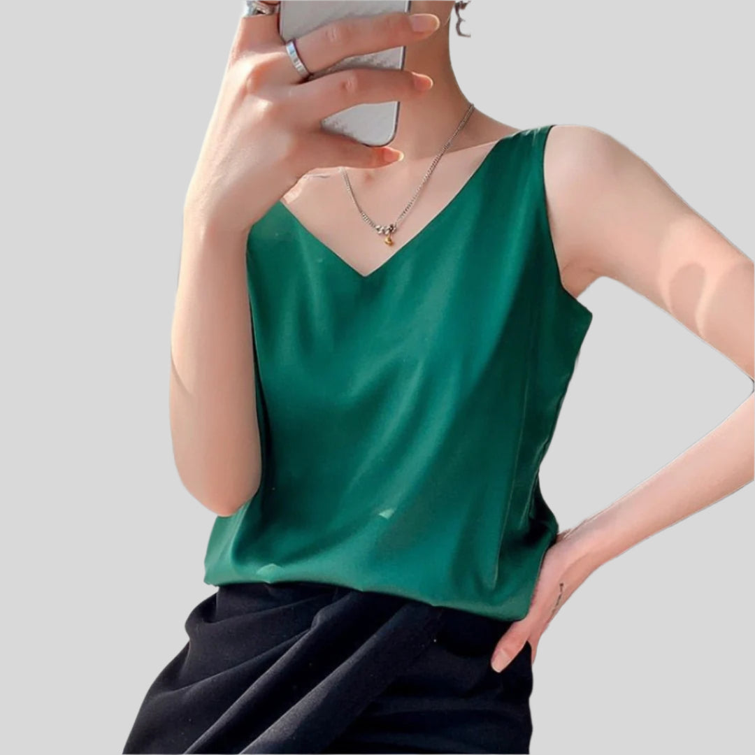 Elegantes Ärmelloses Oberteil | Sommer