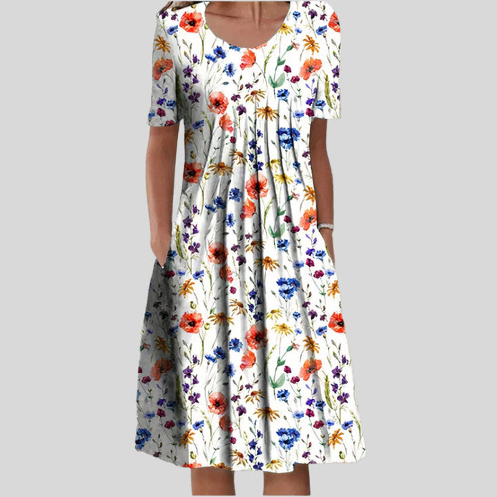 Elegantes Sommerkleid | Midi