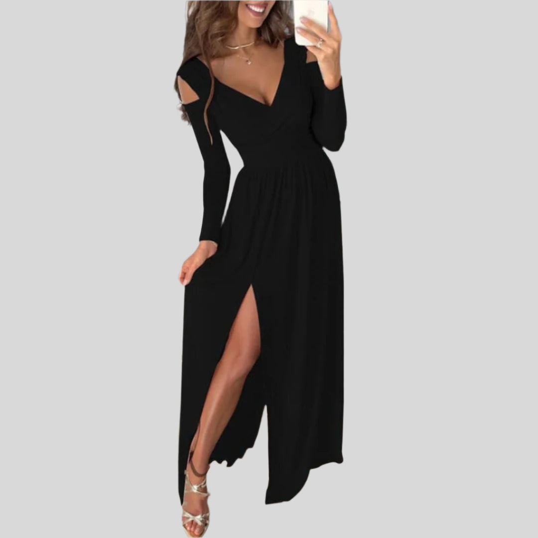 Elegantes Abendkleid | Langarm