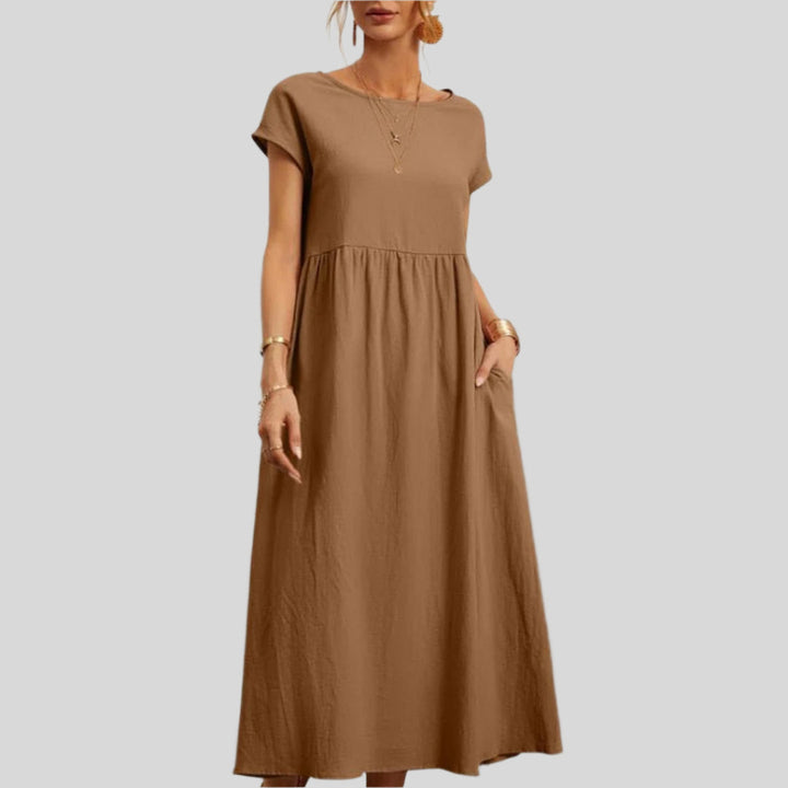 Michaela | Damen Stylisches Sommerkleid | Maxi